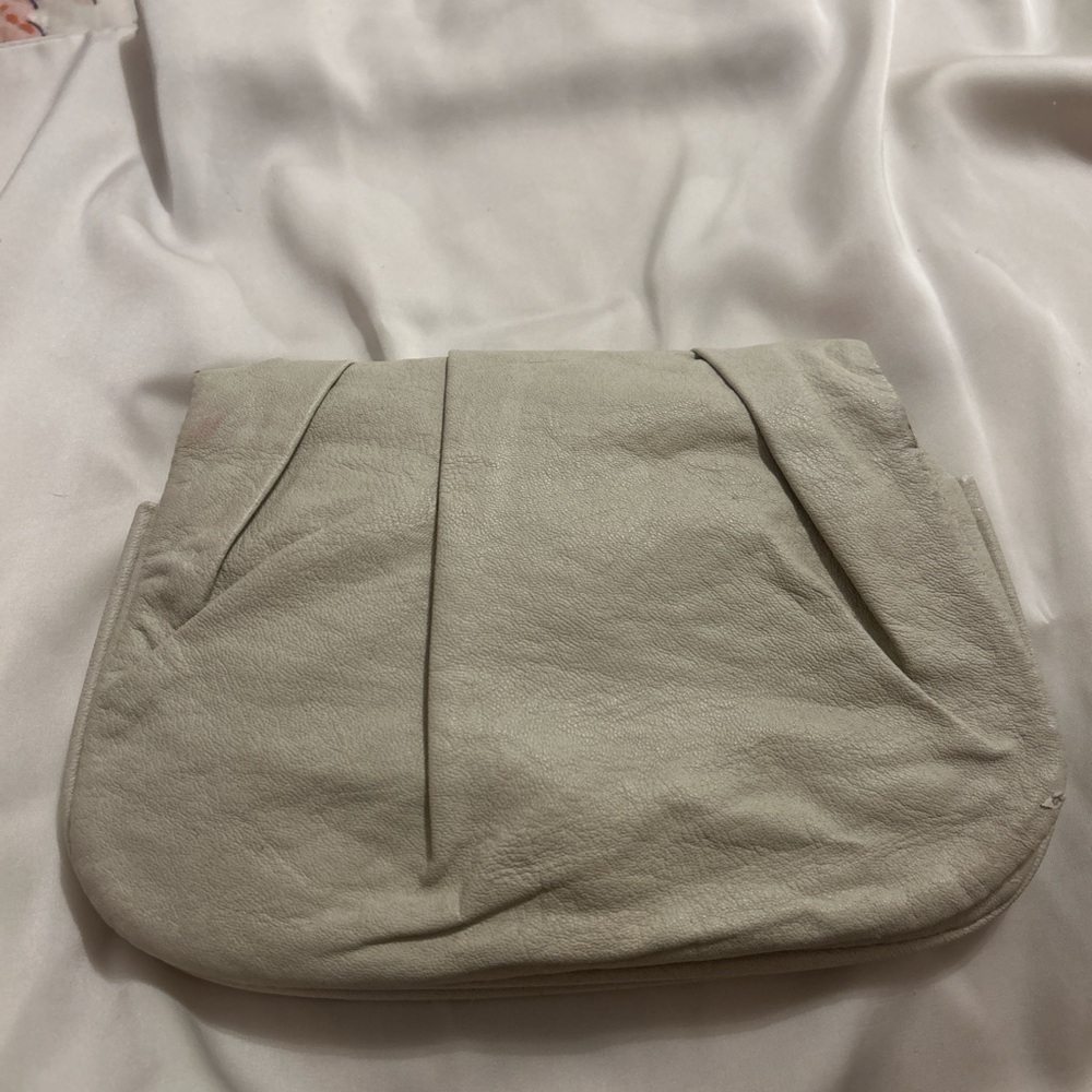 Elegant Cream Clutch